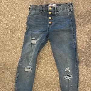 Abercrombie Kids high waisted Slim fit jeans